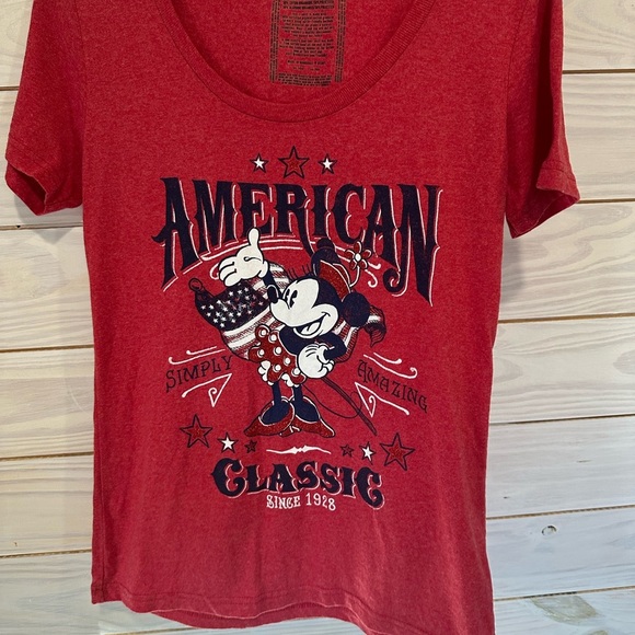 Disney Tops - Disney Women's Red Graphic T-Shirt